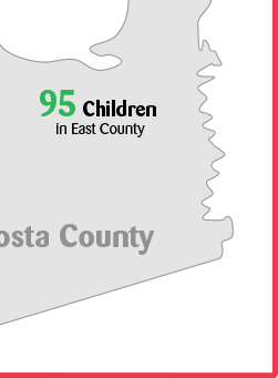 95 Children in East County