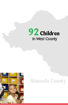 92 Children in West County