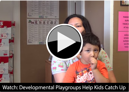 Watch: Developmental Playgroups Help Kids Catch Up